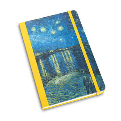 Nuit Étoilée sur le Rhône - Vincent van Gogh - Carnet de notes