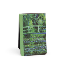 Bridge over a Pond of Water Lilies - Magnetic Bookmark