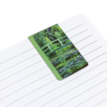 Bridge over a Pond of Water Lilies - Magnetic Bookmark