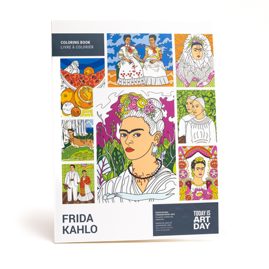 Frida Kahlo - Livre à colorier