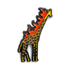 Burning Giraffe - Pin