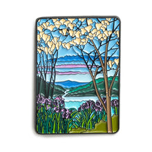 Magnolias and Irises - Pin