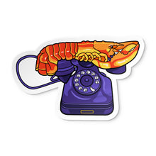 Téléphone Homard - Autocollant