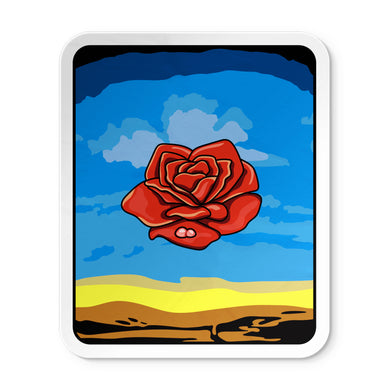 Meditative Rose - Sticker