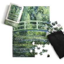 Bridge over a Pond of Water Lilies - Monet - 300 Piece Puzzle