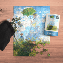 Woman with Parasol - Monet - 300 Piece Puzzle