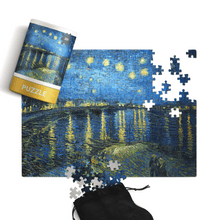 Starry Night over the Rhone - Van Gogh - 300 Piece Puzzle