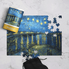 Starry Night over the Rhone - Van Gogh - 300 Piece Puzzle